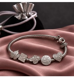 Silberarmband MLLOVEL-309-S