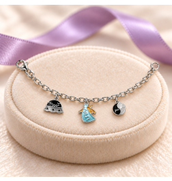 KINDER SILBERARMBAND & CHARMS SCHUTZ